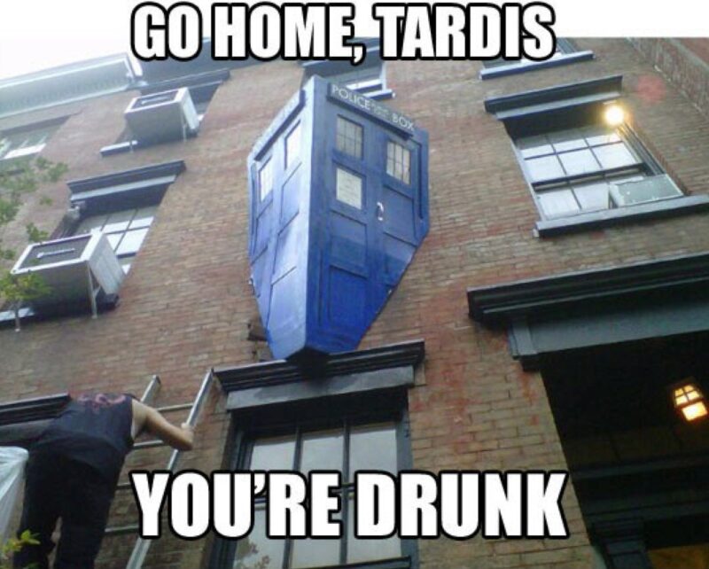 Go home TARDIS